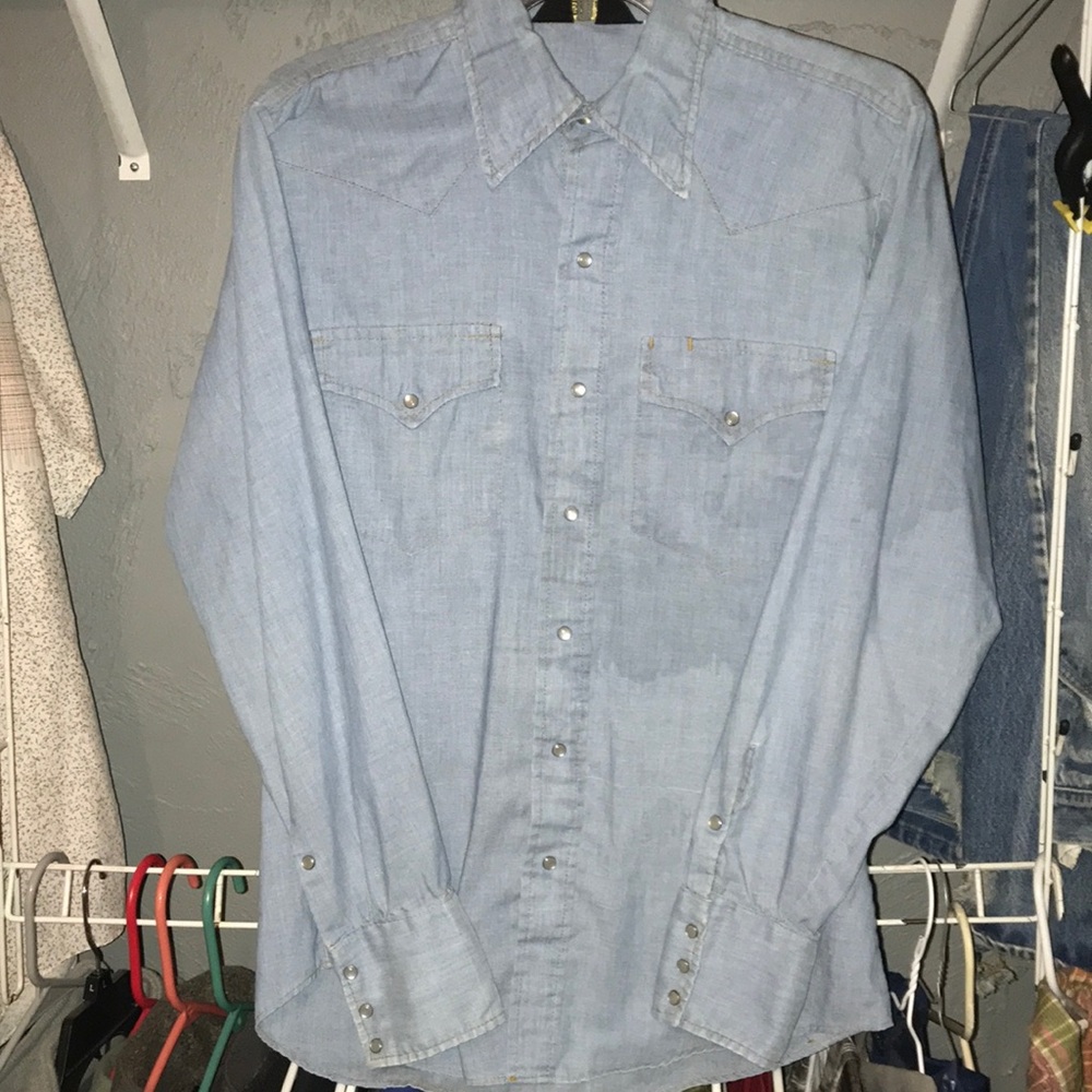 Vintage Sears western Pearl 3 snap